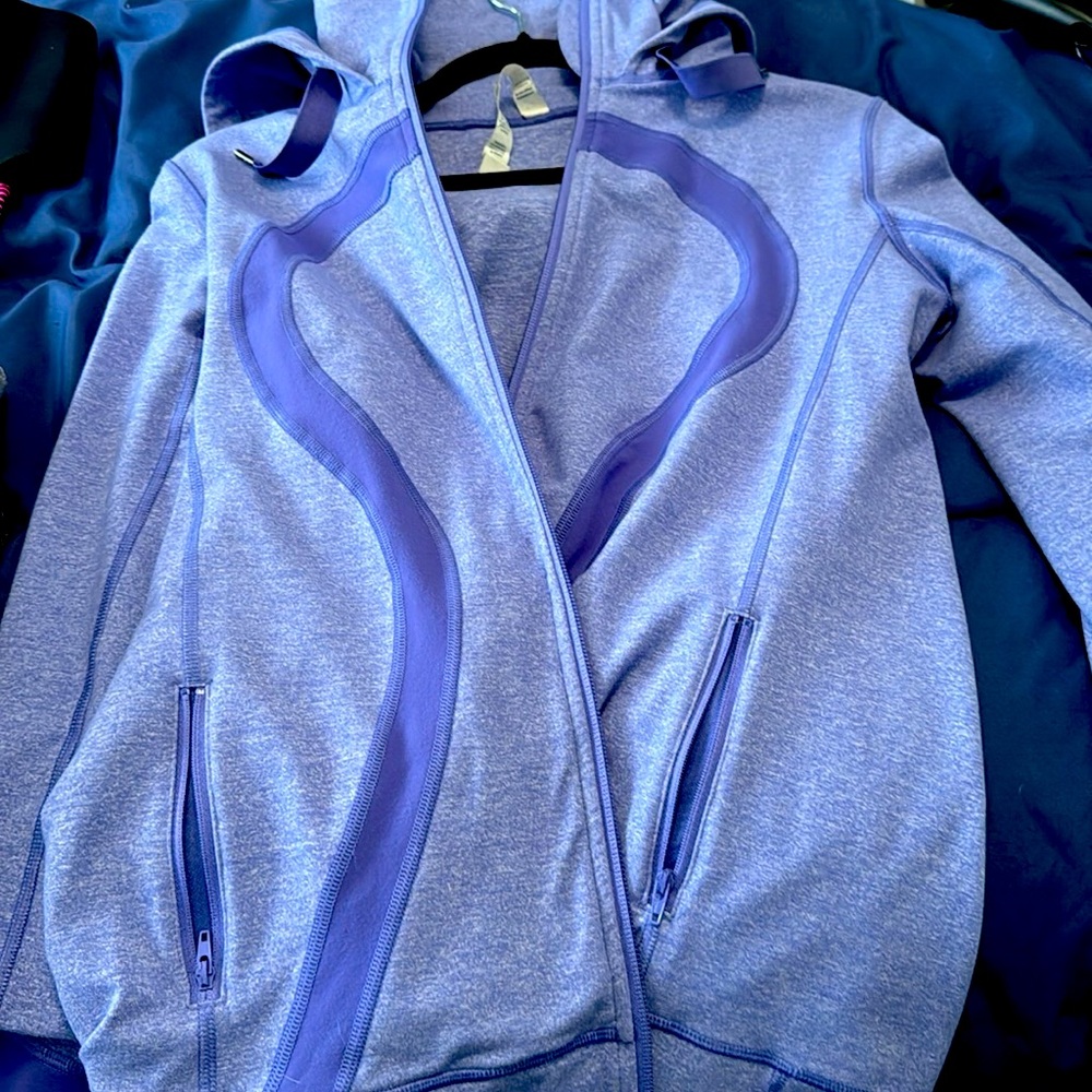 Lululemon scuba hoodie two tone purple